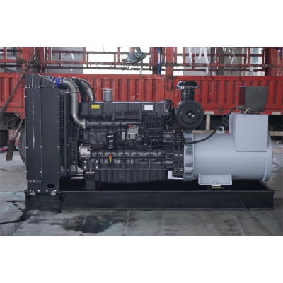 200kw上柴動力柴油發(fā)電機組-上柴股份6缸柴油機6DTAA8.9-G33柴油發(fā)電機組,缸徑/行程：114/144mm,柴油發(fā)電機組水冷發(fā)動機功率253KW,柴油發(fā)電機組配套馬拉松斯坦福發(fā)電機。廠價直銷歡迎選購：13773399855。
